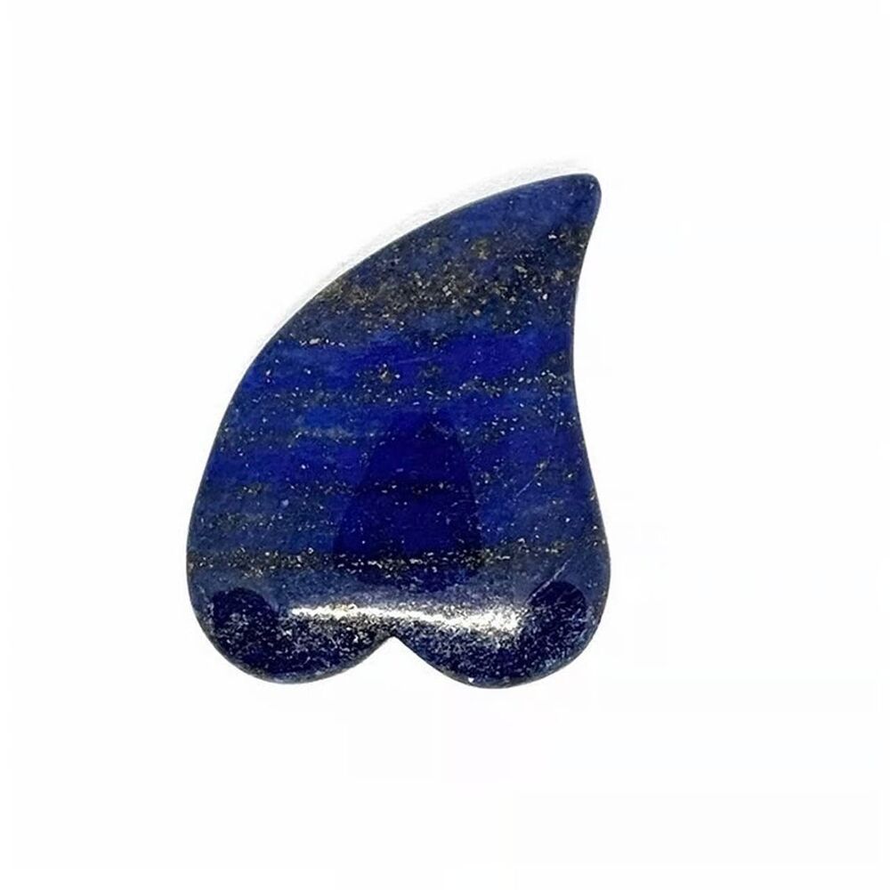 1pcs Beads for Jewelry #21293 Lapis Lazuli Dangling Heart Stone